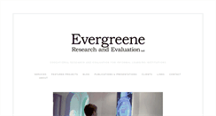 Desktop Screenshot of evergreeneresearch.com