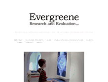 Tablet Screenshot of evergreeneresearch.com
